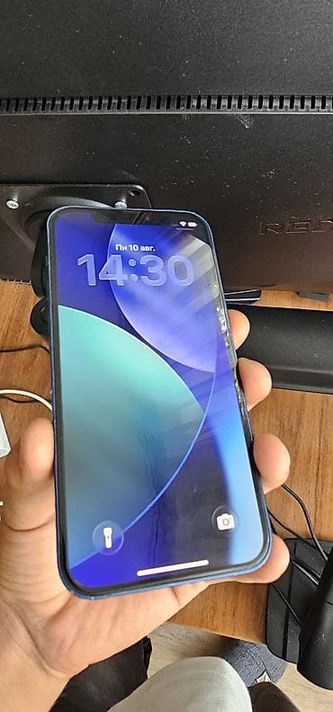 IPhone 12, синий цвет. АКБ 75% - Экран 6.1" Super Retina XDR (OLED) с at lalafo.kg IPhone 12, синий цвет. АКБ 75% - Экран 6.1" Super Retina XDR (OLED) с