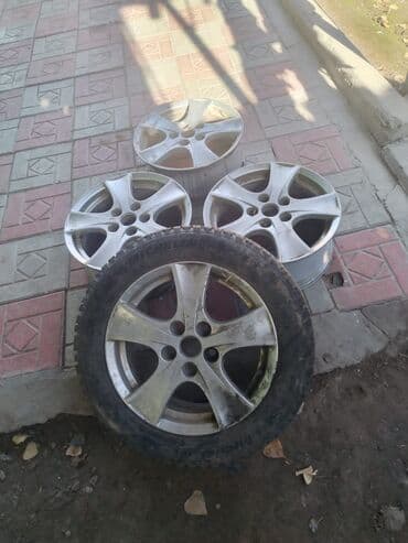 16 диски спринтер: Куйма Дисктер R 16 Toyota, Комплект, тешиктери - 5, Колдонулган — 1