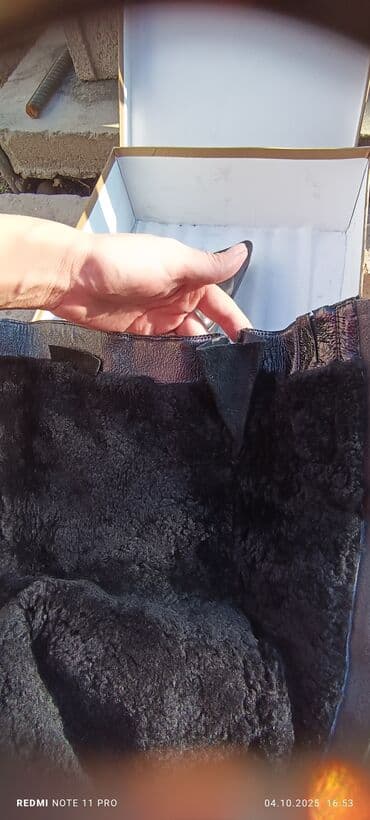 обувь для охоты: Натуральная кожа,натуральный мех,состояние отличное — 7