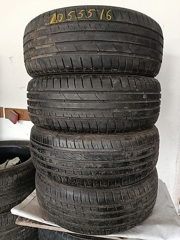 330 rx: Шины 205 / 55 / R 16, Лето, Б/у, Комплект, Легковые — 1