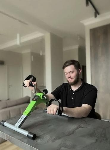 third edition solution: Мини-велотренажер (педальный тренажер) для рук и ног с LCD-дисплеем — 5