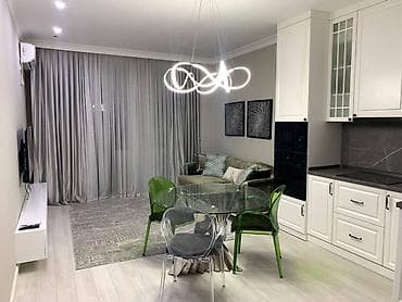Батирлер: 2 бөлмө, 66 м², Алтын чарчы Элитка, 8 кабат, Евро оңдоо — 7