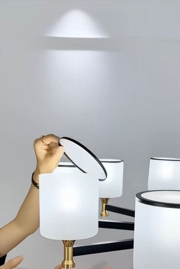 настольные лампа: Современный люстра для гостинны,спальный лёгкая установка на дому. в — 5