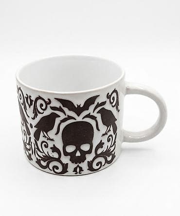 Кухонные принадлежности: Керамические кружки с надписями - Материал: керамика, гладкая глазурь — 8