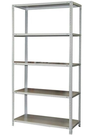 с полкой: Стелажи металлические в наличии и на заказ.Для складских помещений — 3