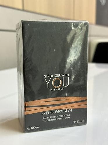 stronger with you absolutely: Emporio Armani Stronger With You Intensely — мужская туалетная вода — 1