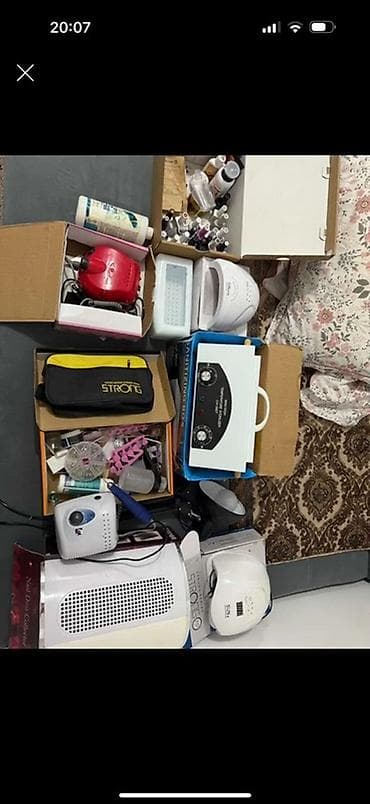 Комплект для маникюра/педикюра и наращивания ногтей — профессиональное