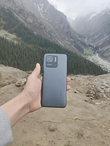 машина xiaomi: Redmi, Redmi 10C, Б/у, 64 ГБ, цвет - Черный, 2 SIM — 1