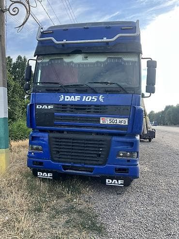 Транспорт: Тягач, DAF, 2003 г., Шторный — 1