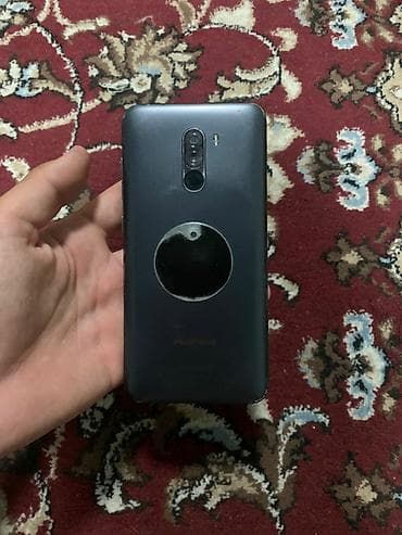 redmi 17 pro max: Poco Pocophone F1, Б/у, 128 ГБ, цвет - Синий, 1 SIM, 2 SIM — 2