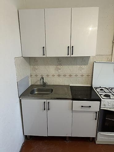 кухонный уголок бу токмок: Продаю кухонный гарнитур(глянец белый) вместе с газовой плитой краном — 4
