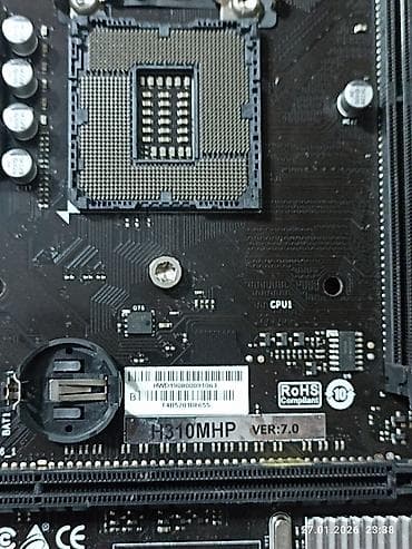 i5 1150: Материнская плата для ПК, Б/у, Asus, LGA1151 v2, Micro-ATX — 2