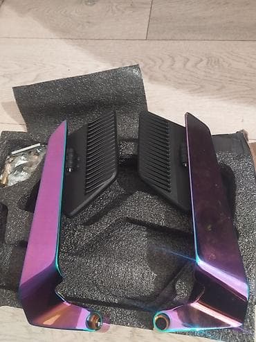 Алюминиевые зеркала для мотоцикла/квадроцикла (комплект) - Пара