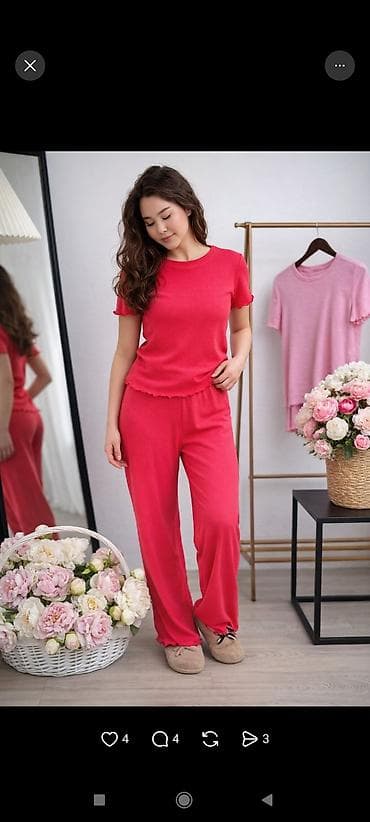 Домашняя одежда, Трикотаж, Турция, Лето