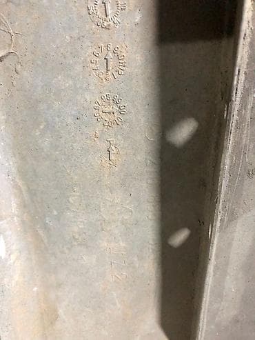 mers w210: Бампер Mercedes-Benz, Б/у, Оригинал — 5