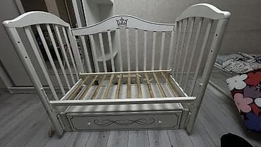 Детская кровать трансформер, Другой тип, цвет - Белый