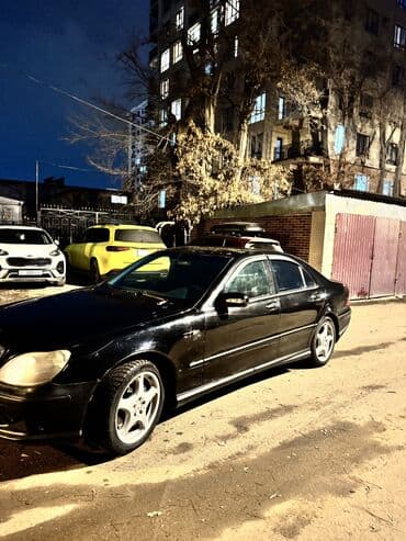 кара балта бу: Mercedes-Benz S-Class: 2001 г., 5 л, Автомат, Газ, Седан — 4