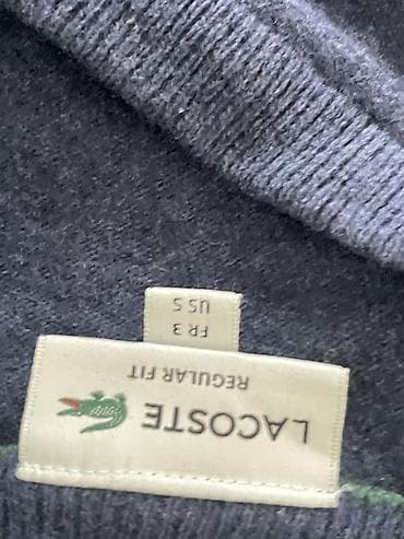 lacoste original: Оригинал Свитер Lacoste, мужской, размер FR 3 / US S. - — 4