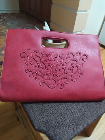 сумка для документов: Клатч, Материалы: Нукура булгаары, Аялдарга, Жаңы — 14