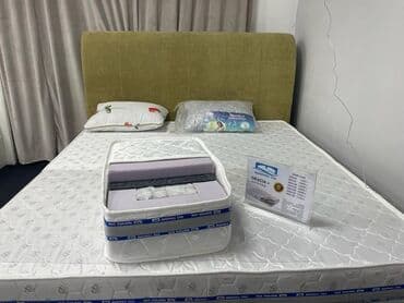 турмалиновый матрас: Матрас в наличии. Наполнитель: Пенополиуретан+Термовойлок Высота: 20 — 2