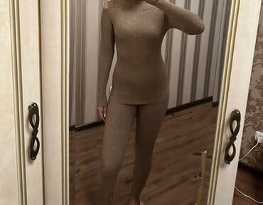 туника трикотажная: Продаю трикотажную двойку,размер подойдет на S и М,качество отличное — 1