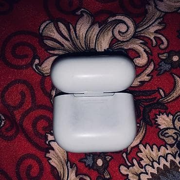 наушники с переводчиком: Беспроводные вкладыши наушники, Apple, Airpods 2, Б/у — 1