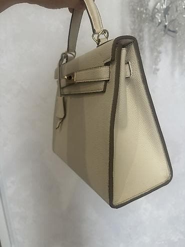 acne studio: Сумка-тоут в стиле Kelly, кремовый цвет (айвори). 30см * 20см Новая — 2