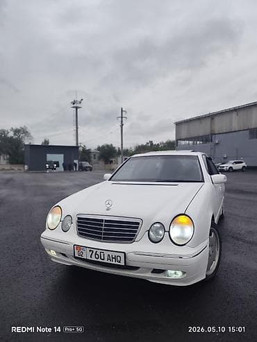 Mercedes-Benz E-Class: 2001 г., 4.3 л, Автомат, Бензин, Седан