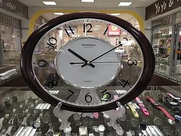 говорящие часы: Настенные часы. Бренд:MORGEN PW-17-2 С плавающим механизмом качество — 1