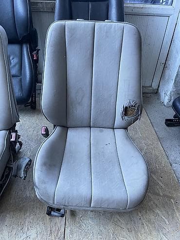 Детали салона: Комплект сидений, Ткань, текстиль, Mercedes-Benz 1999 г., Б/у, Оригинал, Германия — 6