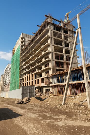 сдаю 1 комнатную квартиру в микрорайоне: 1 комната, 47 м², Элитка, 8 этаж, ПСО (под самоотделку) — 1