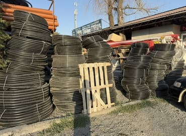 шланг гофрированный: Суу түтүгү Материалы: Полиэтилен (ПЭ) — 1