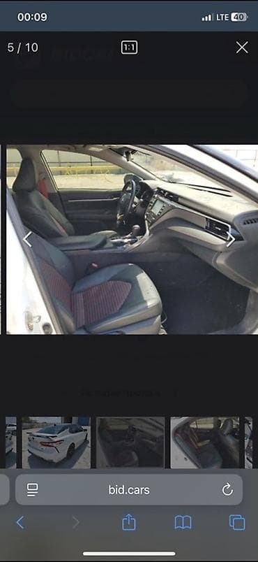 Toyota Camry: 2019 г., 3.5 л, Автомат, Бензин, Седан — 10