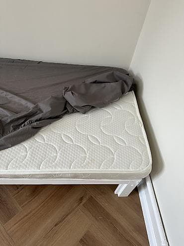 bunk bed: ИКЕА гарантия на матрас 8лет. Односпальная кровать с матрасом — 6