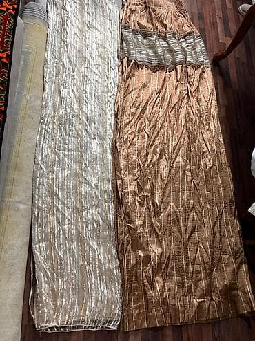 романские шторы: Комплект штор, Готовое изделие, Для зала — 2