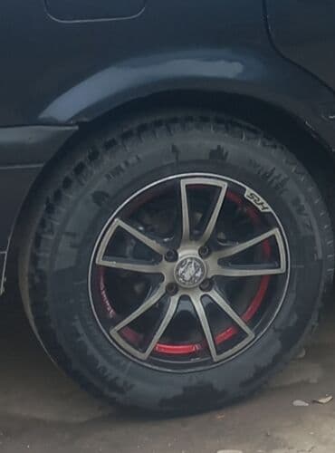 титан 15 на ауди: Колеса в сборе R 15, Всесезонная, Б/у, Комплект, Легковые, Литые, отверстий - 5 — 1