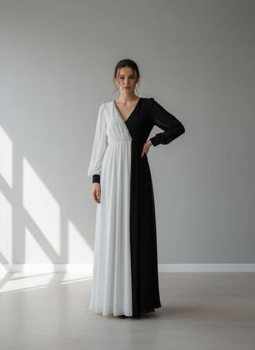 корейские капсулы для похудения день и ночь: Вечернее платье, Длинная модель, С рукавами, С пайетками, L — 1