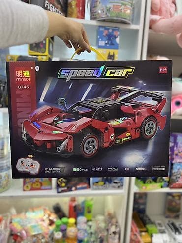 Конструктор MINGDI Speed Car 8745 — радиоуправляемый спортивный болид