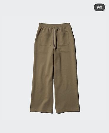 брючные костюмы женские: ОРИГИНАЛ ЮНИКЛО Женский костюм из трикотажа: худи на молнии + широкие — 4