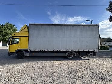 Транспорт: Mercedes-Benz Atego 1222 (желтый кабина, серый тент) 6 ти тонник — 3
