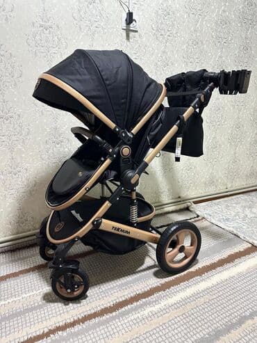 пультовая машины: Коляска, цвет - Черный, Новый — 13