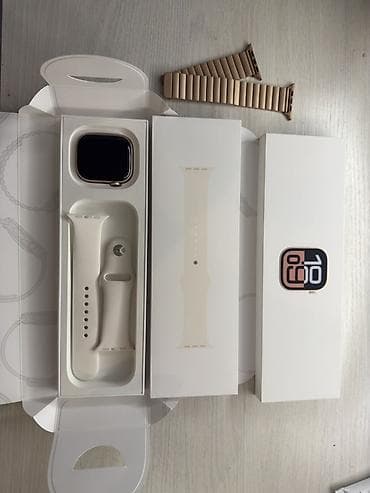 bew e34: Продаю Apple Watch Series 10, цвет Starlight (слоновая кость/шампань) — 1
