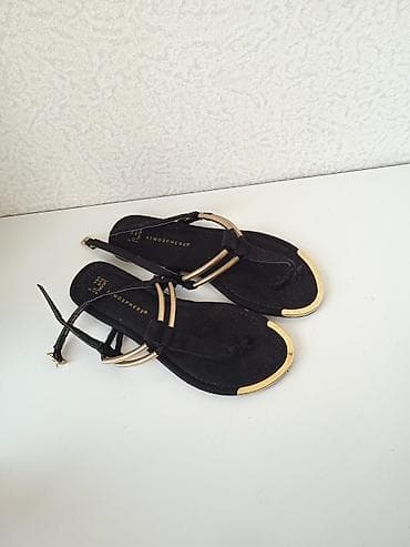 обувь новая: Босоножки, 37, Atmosphere, Новый, цвет - Черный — 1