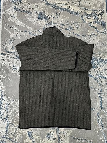 Рубашки: Размер 58 - Цвет: тёмно‑серый меланж с диагональным рифлёным узором; — 3