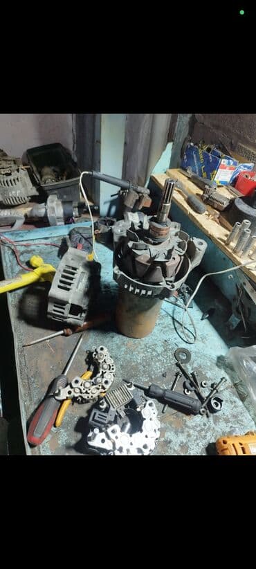 РЕМОНТ СТАРТЕРА, Ремонт Генератора, Замена бензонасоса и так