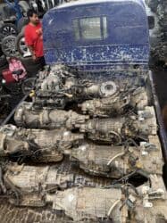 кулиса механика: Коробка передач Автомат Subaru Б/у, Оригинал, Япония — 2