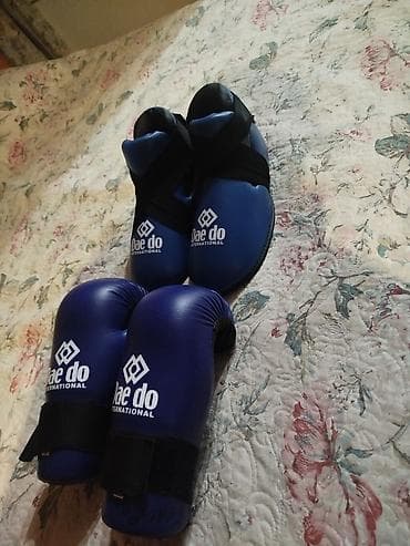 Комплект экипировки для тхеквондо Itf.Оригинал фирма Dae Do (в синем — 3