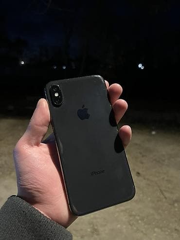 IPhone X, Черный, 72 %