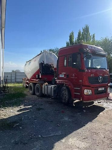 цементовоз прицеп: Тягач, Shacman, 2021 г., Цистерна — 3