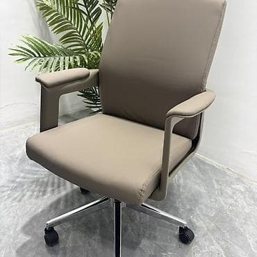 продам кресло офисное: Офисное кресло, Новый, С колесиками, цвет - Черный, Экокожа, Самовывоз, Платная доставка — 4